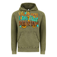 Vintage Olive oh honey i am that mawmaw nca Vintage Hoodie - NancyCooperArtShop