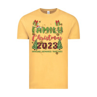 Vintage Mustard custom family christmas 2023 marking memories toge Vintage Tee - MaliasSmallBusiness