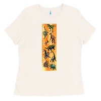 Dinosaurs Pen Wrap Ladies Tee | Teevron