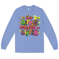 Colony Blue chip dippin' margarita sippin' Long Sleeve Tee - LillyAllenDesigns
