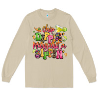 Chip Dippin' Margarita Sippin' Long Sleeve Tee | Teevron