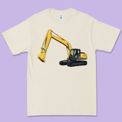 Excavator Premium Tee Designed By Artiststas
