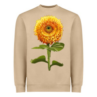 Mushroom Gummy Bear Sunflower Heavyweight Sweatshirt - LillyAllenDesigns