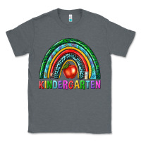 Charcoal Heather rainbow kindergarten Classic Tee - NancyCooperArtShop