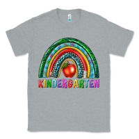 Heather Grey rainbow kindergarten Classic Tee - NancyCooperArtShop