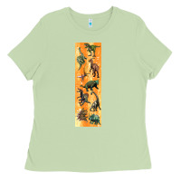 Dinosaurs Pen Wrap Ladies Tee | Teevron
