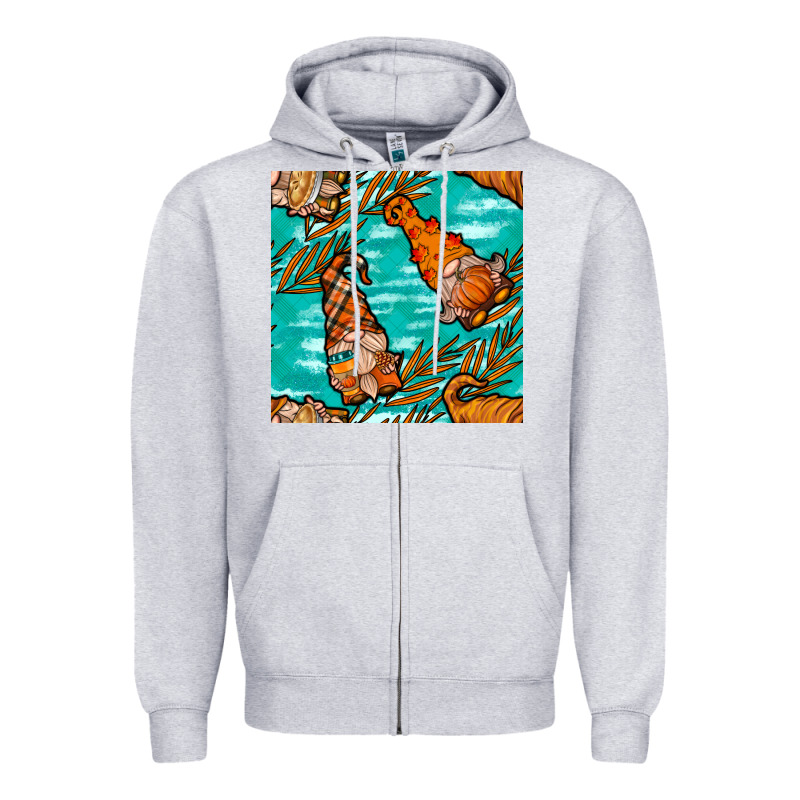 Fall Gnomes Zipper Hoodie by NancyCooperArtShop | Teevron