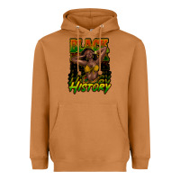 Meerkat Black history afro woman Heavyweight Hoodie - HowdyJamesFarm