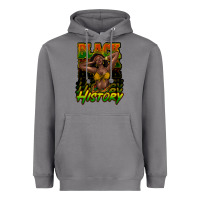 Storm Black history afro woman Heavyweight Hoodie - HowdyJamesFarm
