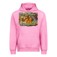 Fuchsia Pink hey there pumpkin Urban Hoodie - BundleAndBundleShop