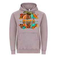 Vintage Zinc Thankful grateful blessed mama pumpkin Vintage Hoodie - NancyCooperArtShop