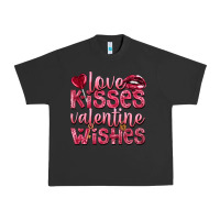 Pigment Black love kisses valentine wishes Urban Heavy Tee - NancyCooperArtShop
