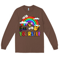 Chestnut bee yourself Long Sleeve Tee - LillyAllenDesigns