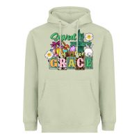 Matcha Saved by his grace Easter Heavyweight Hoodie - CowGirlArtShop
