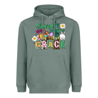 Sage Saved by his grace Easter Heavyweight Hoodie - CowGirlArtShop