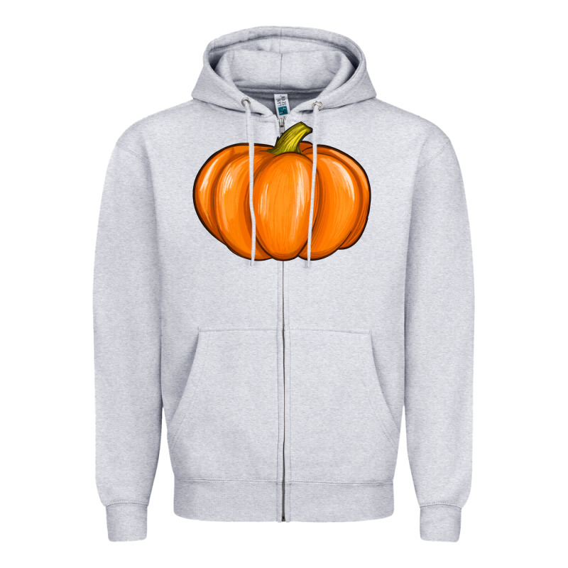 Pumpkin Zipper Hoodie by texasbilliewilder | Teevron
