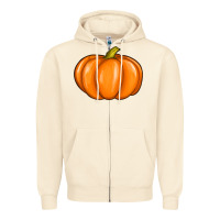 Sandshell pumpkin Zipper Hoodie - texasbilliewilder