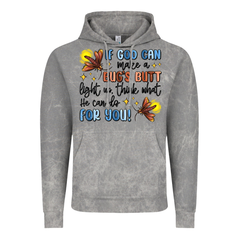 If God Can Make A Bugs Butt Light Up Vintage Hoodie by MaliasSmallBusiness | Teevron