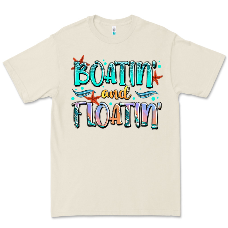 Boatin' And Floatin' Premium Tee by JahusDesignShop | Teevron