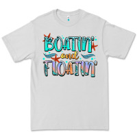 Dove Grey boatin' and floatin' Premium Tee - JahusDesignShop