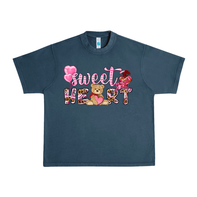 Sweetheart With Bear Urban Heavy Tee by NancyCooperArtShop | Teevron