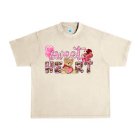 Sandshell sweetheart with bear Urban Heavy Tee - NancyCooperArtShop