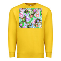 Lemon Easter bunny and egg Premium Sweatshirt - CowGirlArtShop