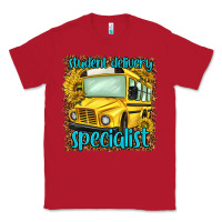 Red student delivery specialist Classic Tee - NancyCooperArtShop