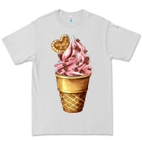 Dove Grey ice cream fast food Premium Tee - AdoDesignShop