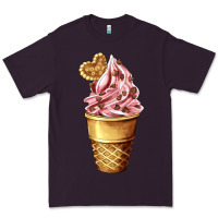 Plum ice cream fast food Premium Tee - AdoDesignShop