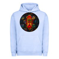 Pigment Grape Ice african masks round earrings 2 Urban Hoodie - BundleAndBundleShop