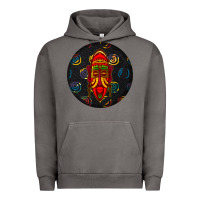 Pigment Tornado african masks round earrings 2 Urban Hoodie - BundleAndBundleShop