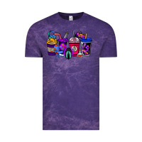 Cloud Purple gaming coffee cups Vintage Tee - NancyCooperArtShop