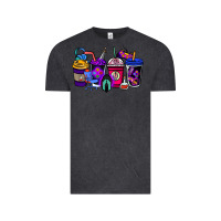 Vintage Black gaming coffee cups Vintage Tee - NancyCooperArtShop