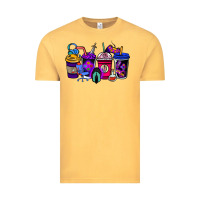 Vintage Mustard gaming coffee cups Vintage Tee - NancyCooperArtShop
