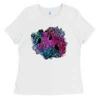 White halloween patch  1 Ladies Tee - BundleAndBundleShop