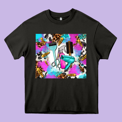 Hair Stylist Heavy Core Tee Designed By Adodesignshop