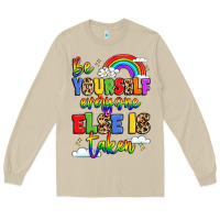Mushroom be yourself everyone else in taken Long Sleeve Tee - LillyAllenDesigns