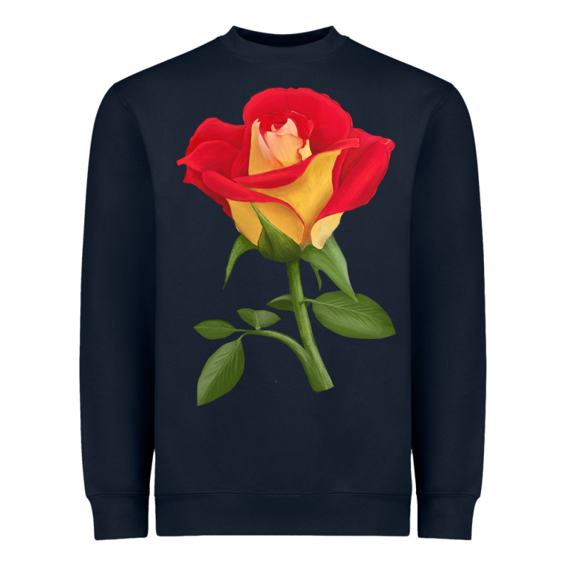 Ketchup And Mustard Rose Heavyweight Sweatshirt by LillyAllenDesigns | Teevron