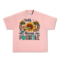 With God All Things Are Possible Malias Urban Heavy Tee | Teevron