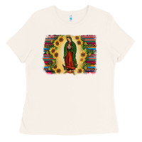 Bone serape our lady of guadalupe Ladies Tee - JahusDesignShop