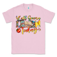 Bubblegum Pink yall gonna learn today Classic Tee - NancyCooperArtShop