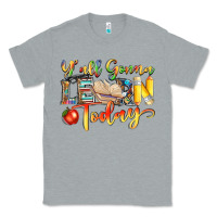 Heather Grey yall gonna learn today Classic Tee - NancyCooperArtShop