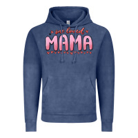 Vintage Denim one loved mama Vintage Hoodie - MaliasSmallBusiness