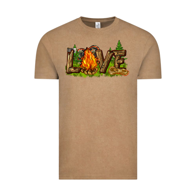 Camping Love Vintage Tee by NancyCooperArtShop | Teevron