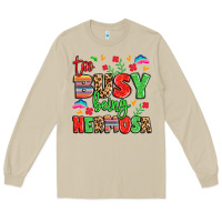 Mushroom too busy being hermosa Long Sleeve Tee - LillyAllenDesigns