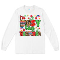 White too busy being hermosa Long Sleeve Tee - LillyAllenDesigns