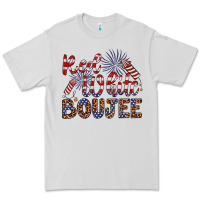 Dove Grey red white boujee Premium Tee - Artiststas