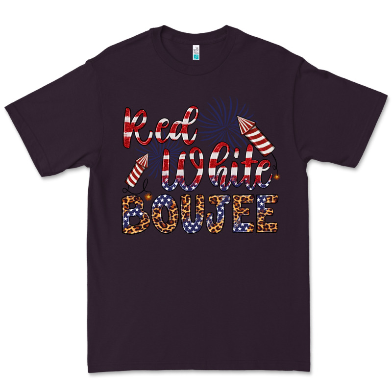Red White Boujee Premium Tee by Artiststas | Teevron