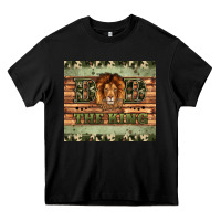 Black dad the king Heavy Core Tee - Artiststas